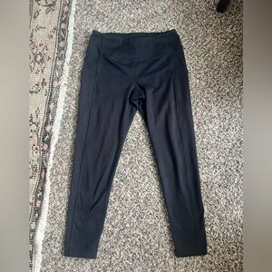 Zella Black High-Waisted Leggings women’s small